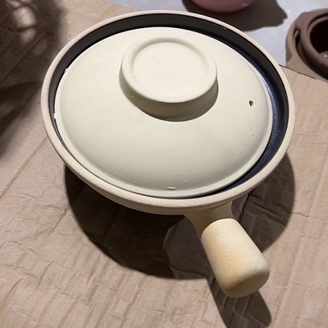 微瑕，明火，口径19高7小号带盖1.2L