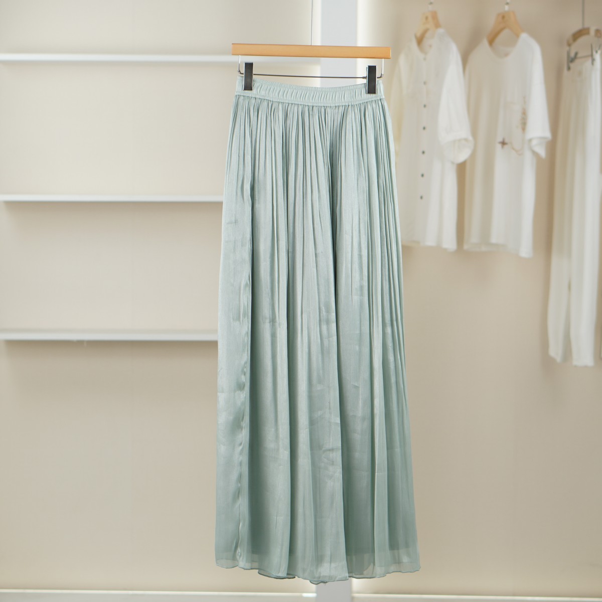 麦迪尚品【达】5121312 高级感时尚百搭百褶裙裤春夏女装品牌折扣