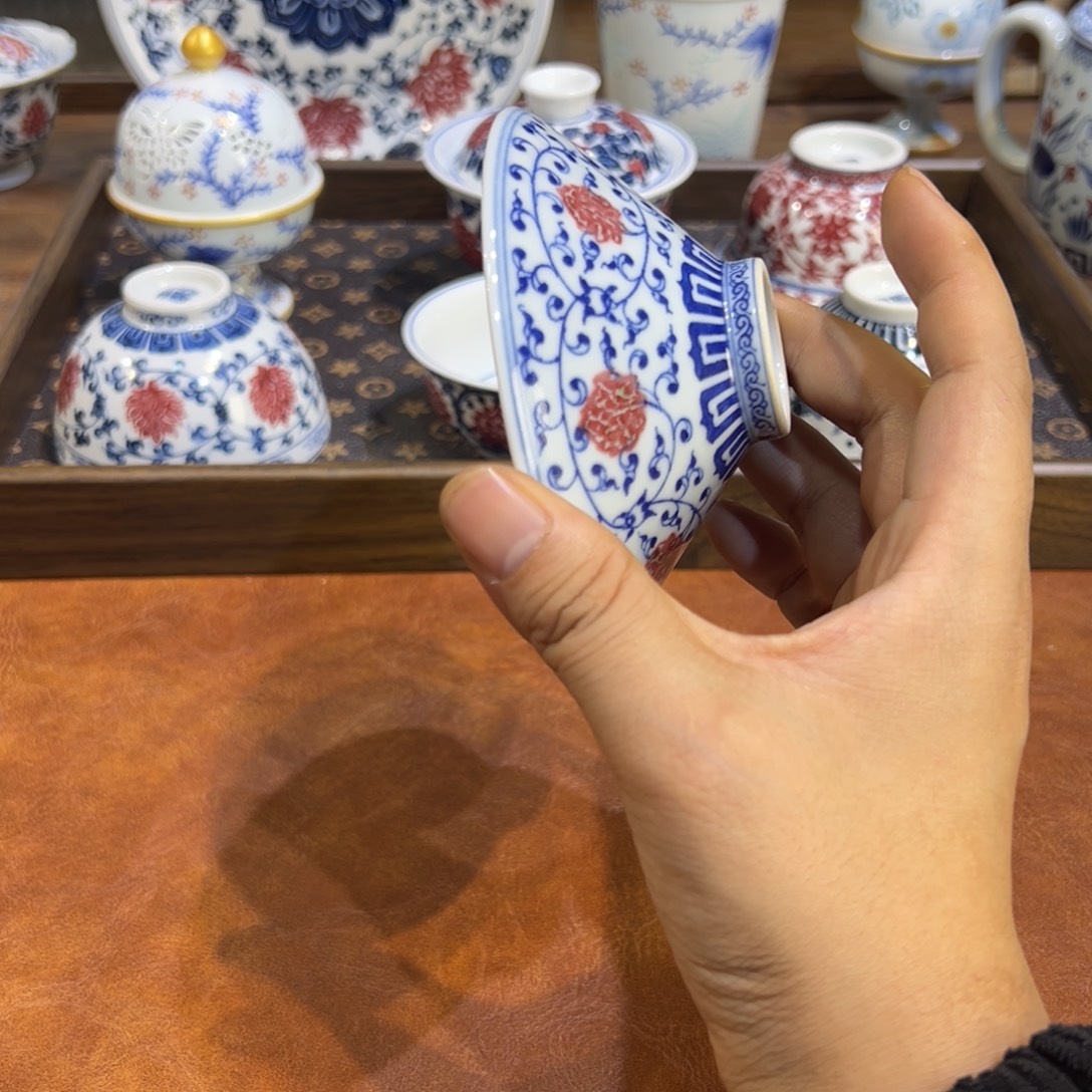 摆件陶瓷景德镇茶器啊百宝箱