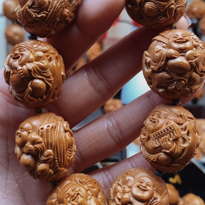 橄榄核手串/手链手工财迷2.5