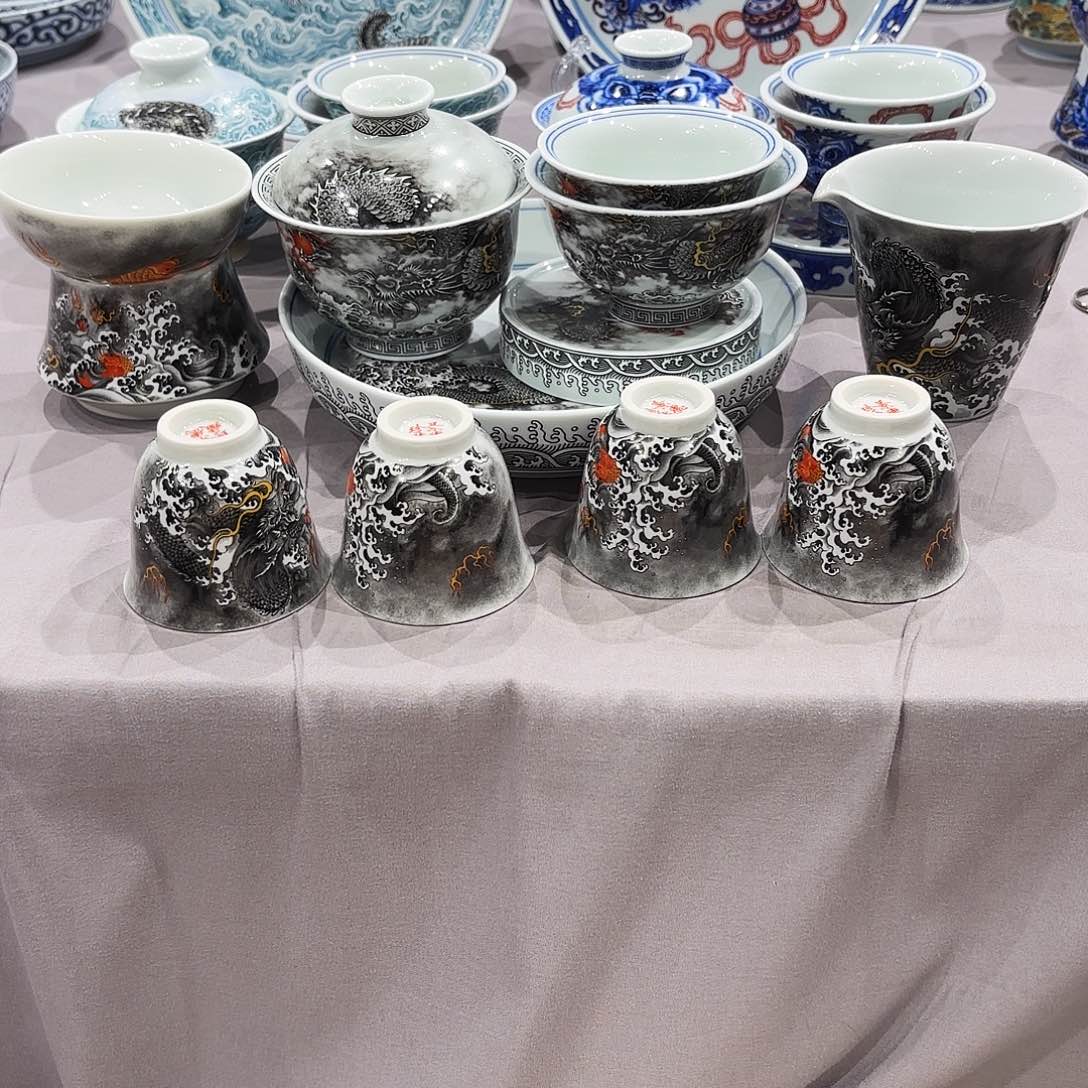 瓷片景德镇瓷器展和