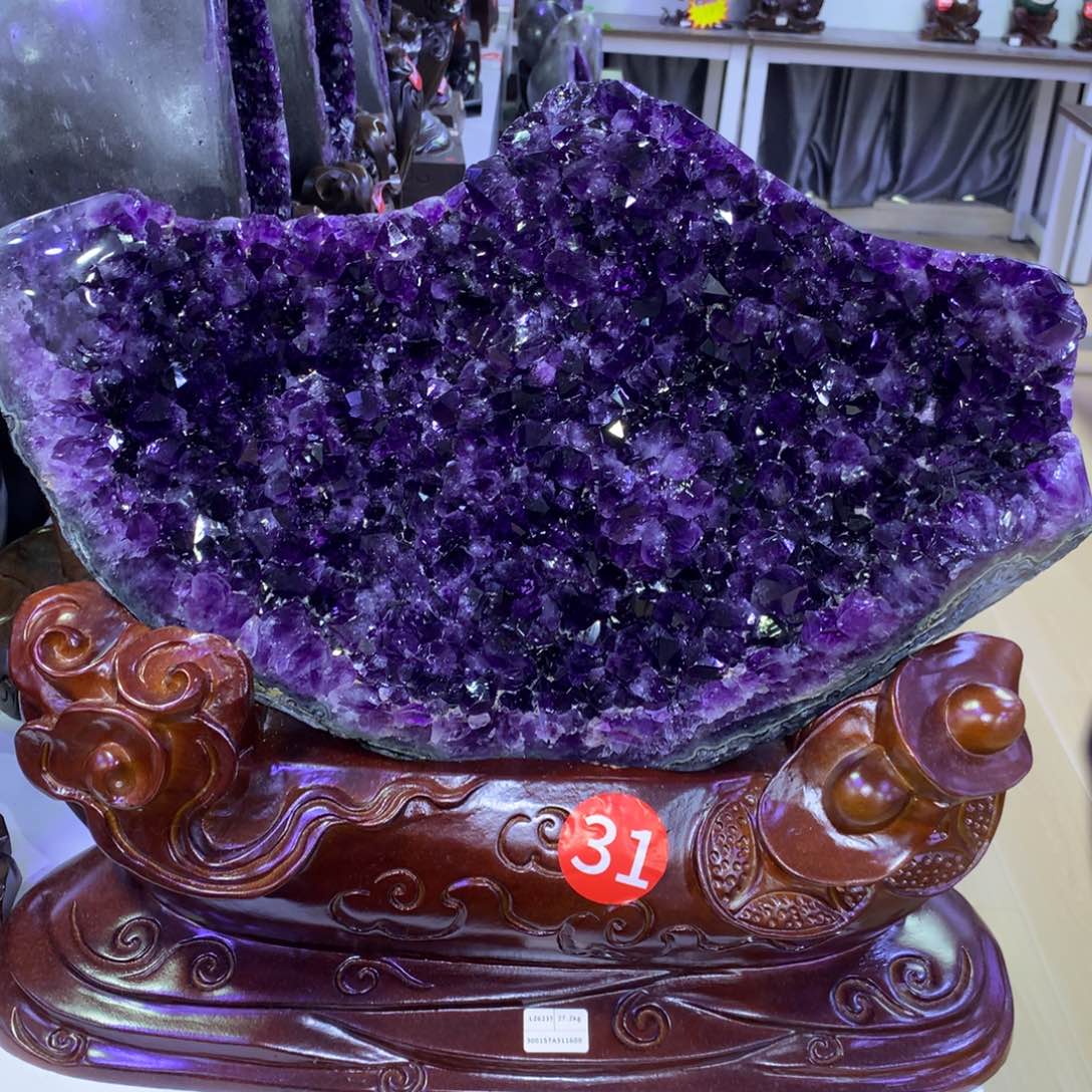 未镶嵌大型摆件（非配饰）紫晶