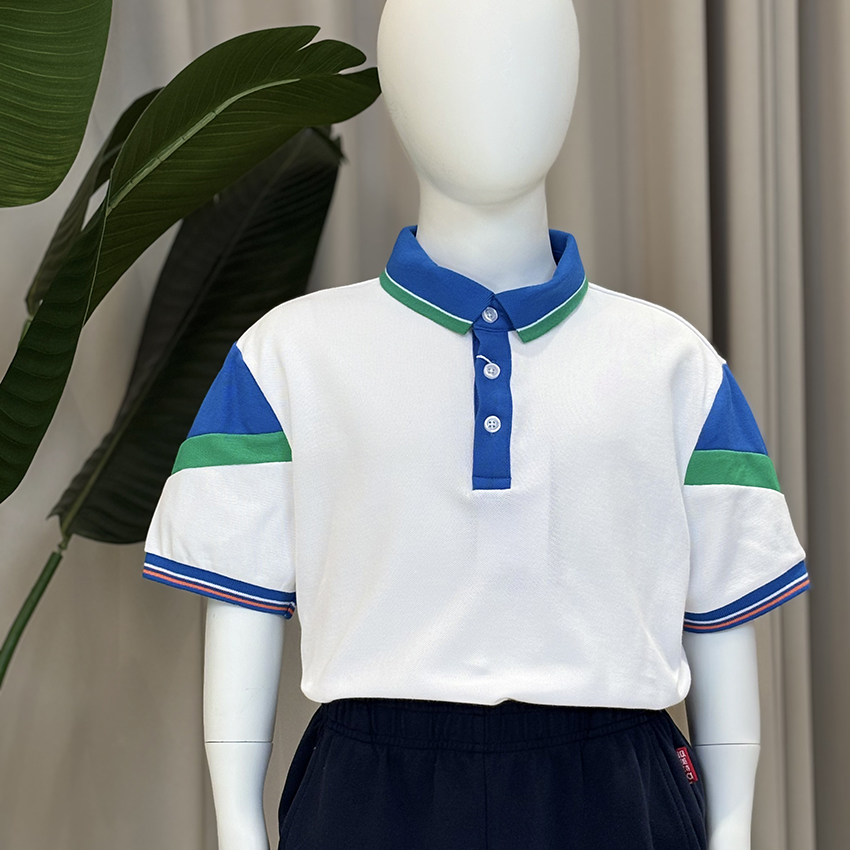 长大附属中学夏季短袖POLO