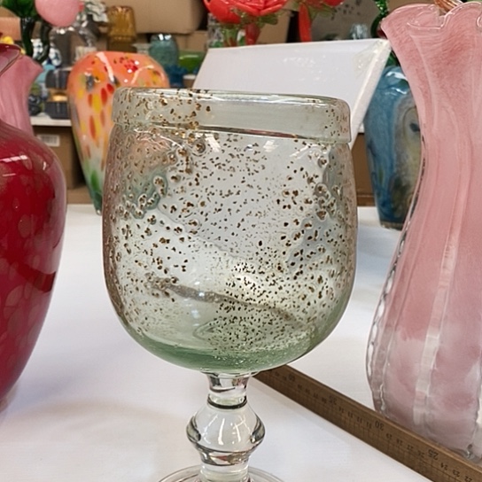 琉璃花瓶26米口13厘米