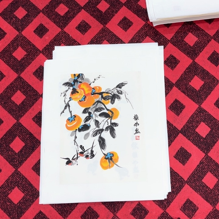 国画34/45纯手绘国画作品