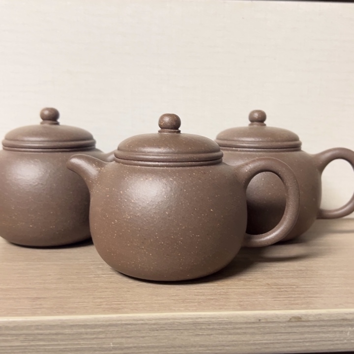 紫砂茶壶擦伤宝山青段匏尊200cc