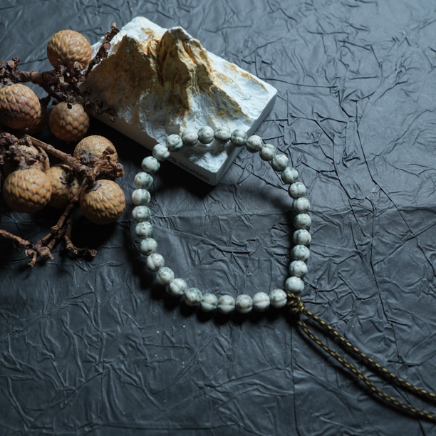 发烧级7.7一线天留白稀疏细星瓜珠星月菩提手串FS7.7GZ1250818