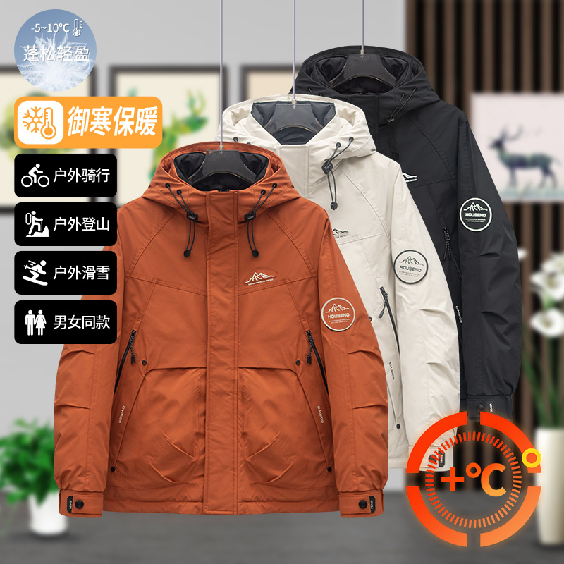 【镇店之宝】2024冬季御寒保暖锁温男士百搭短款棉外套9999