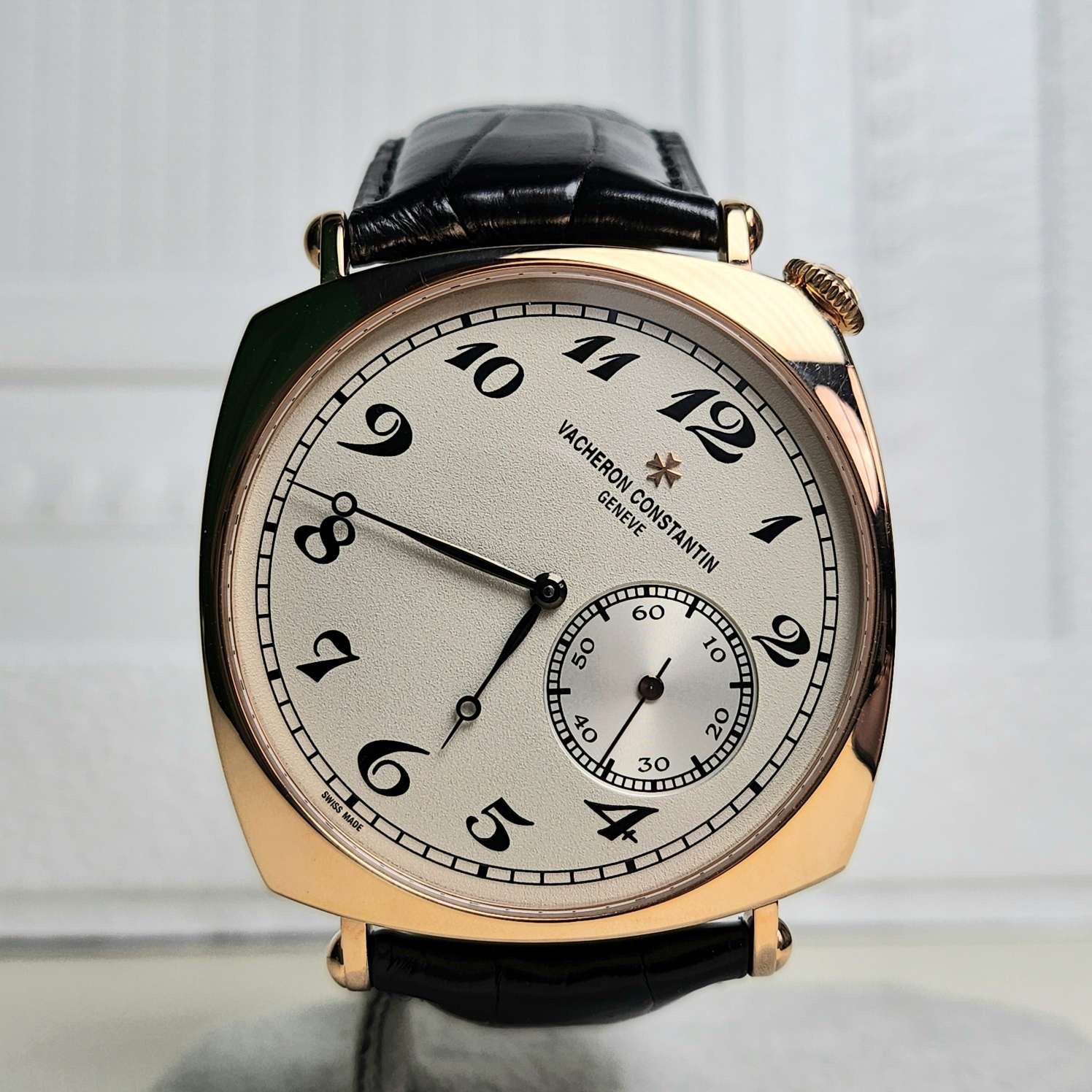 99新 Vacheron Constantin/江诗丹顿 历史名作82035/39mm/玫瑰金