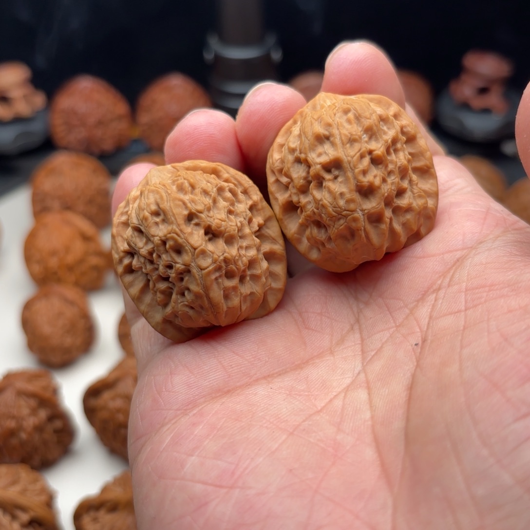 吊坠文玩核桃知足常乐