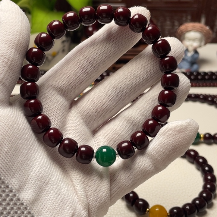 W***）猴头核桃吊坠猴头手串