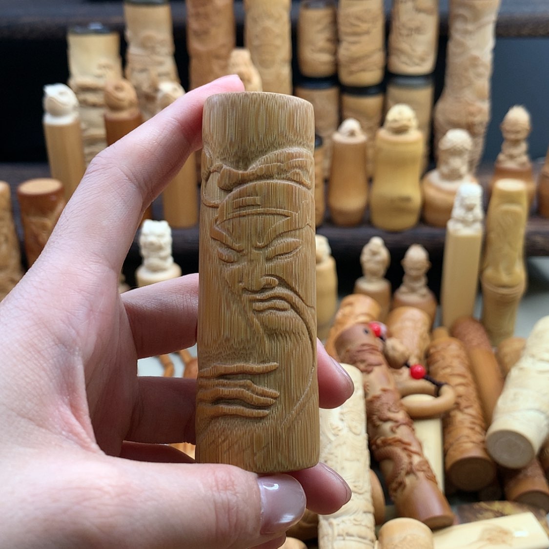 【闪购商品】竹微瑕实心竹哈哈哈哈哈