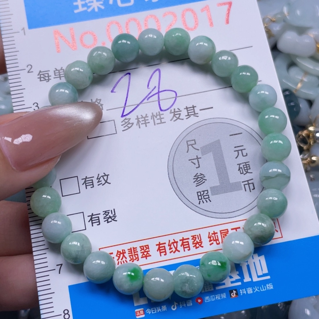 翡翠未镶嵌颈饰2017