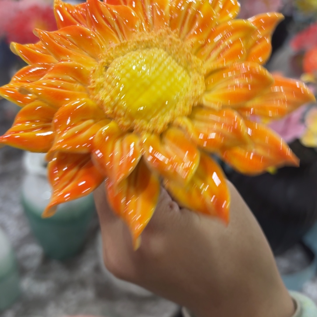 陶瓷花拍满20元发货，退款的拉黑