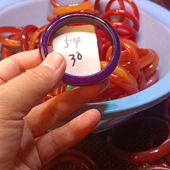 玛瑙/玉髓未镶嵌手镯