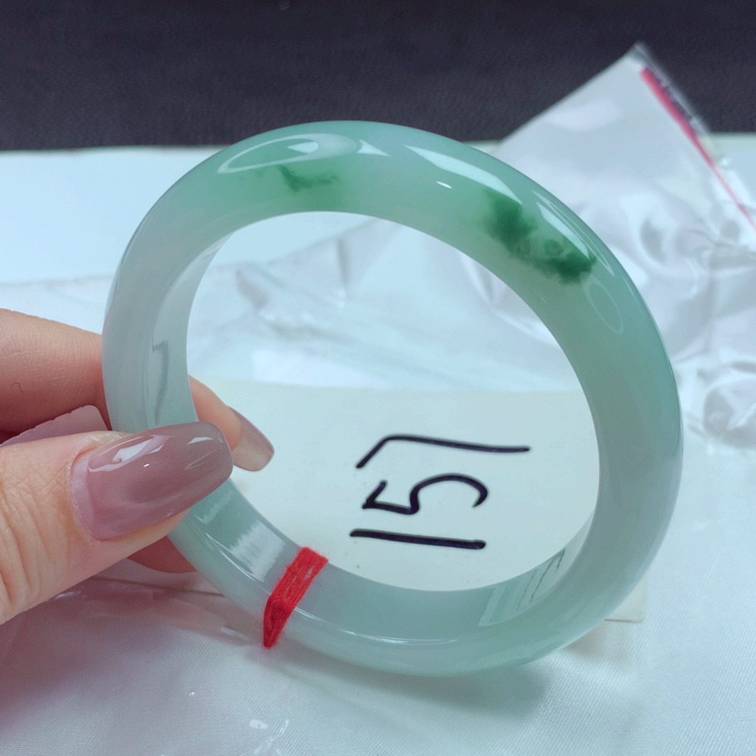 翡翠手镯未镶嵌手镯58