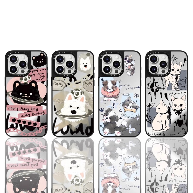 【西高地猫咪小狗】iPhone16Pro苹果17Promax手机壳15潮牌14磁吸13