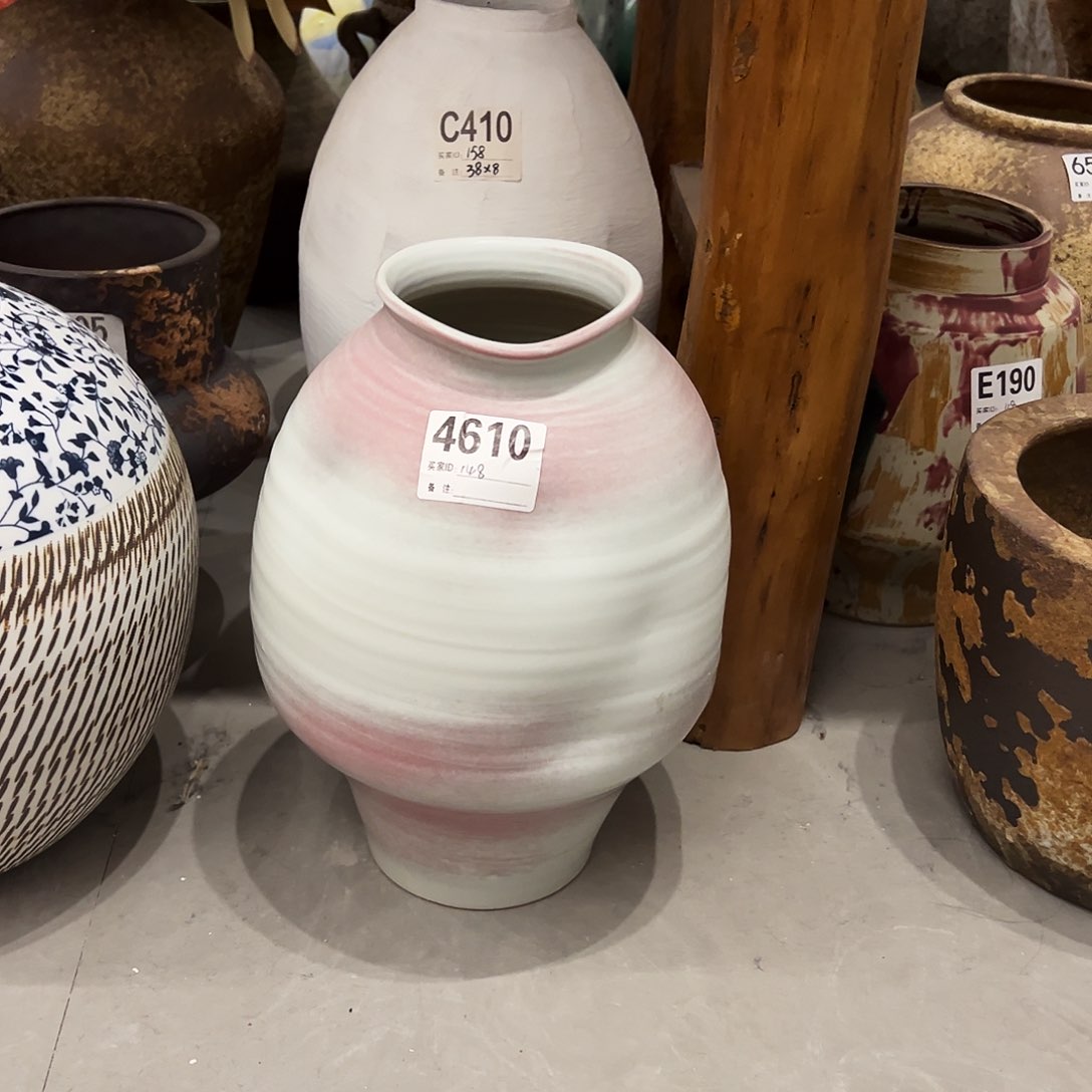 瓶4610高32口10陶瓷花瓶无孔