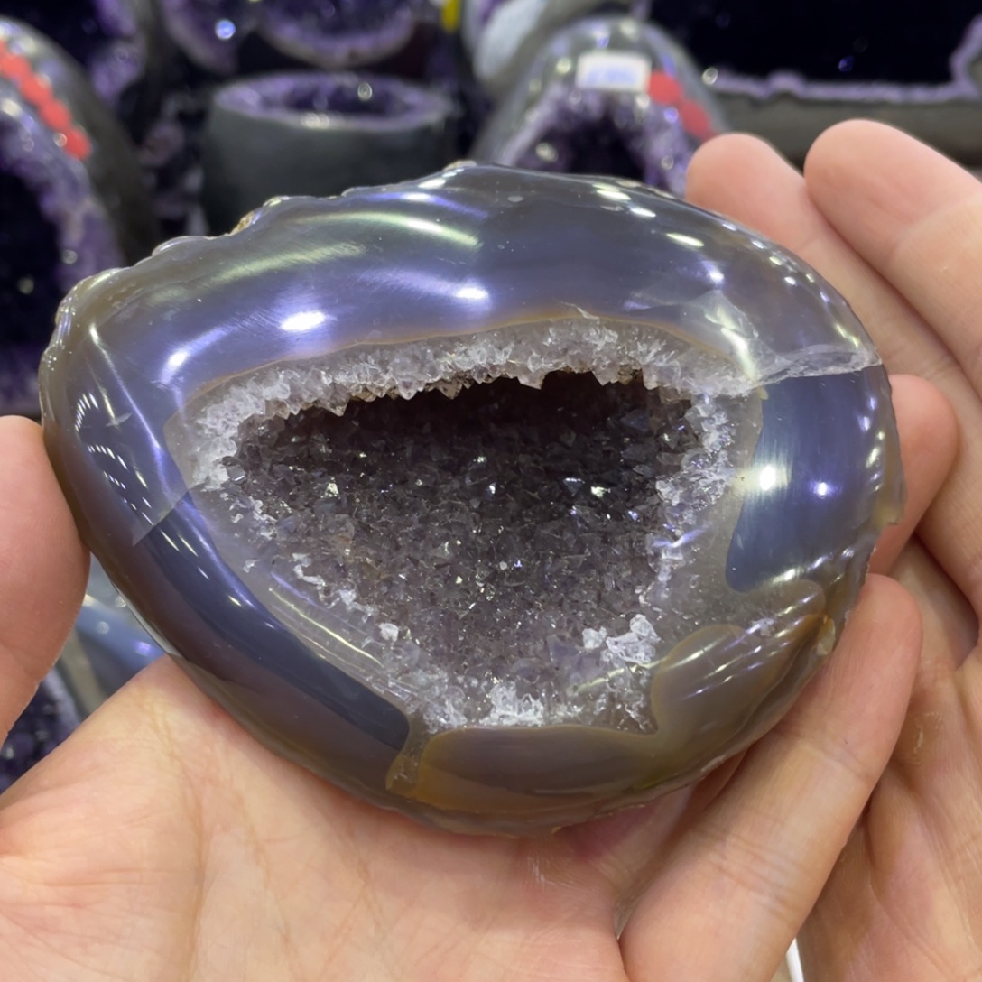 水晶未镶嵌珠宝半成品