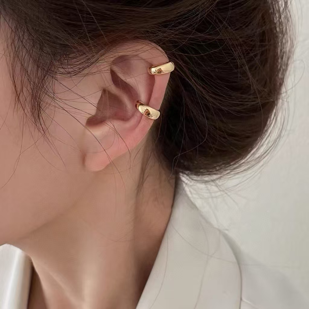 爆全网高级感 18k金耳夹