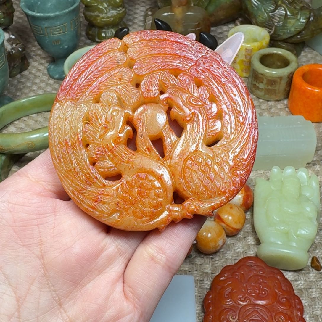 白玉菩提吊坠挂件