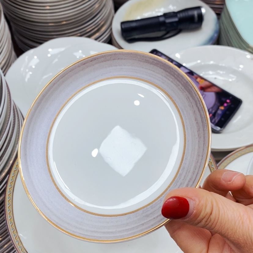 【闪购商品】钛合金福*。骨碟6个