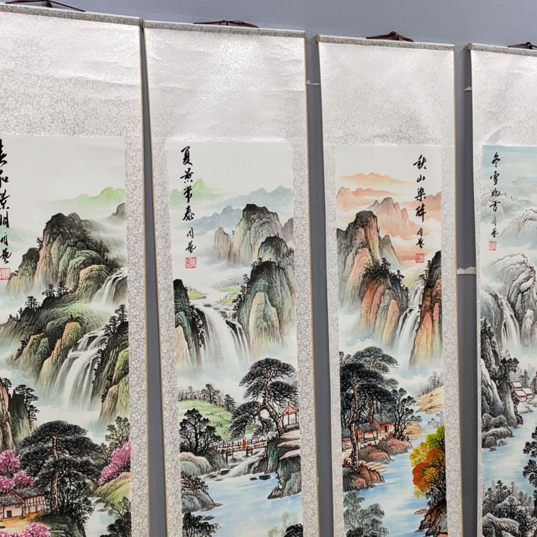 国画老师手笔手绘作品N