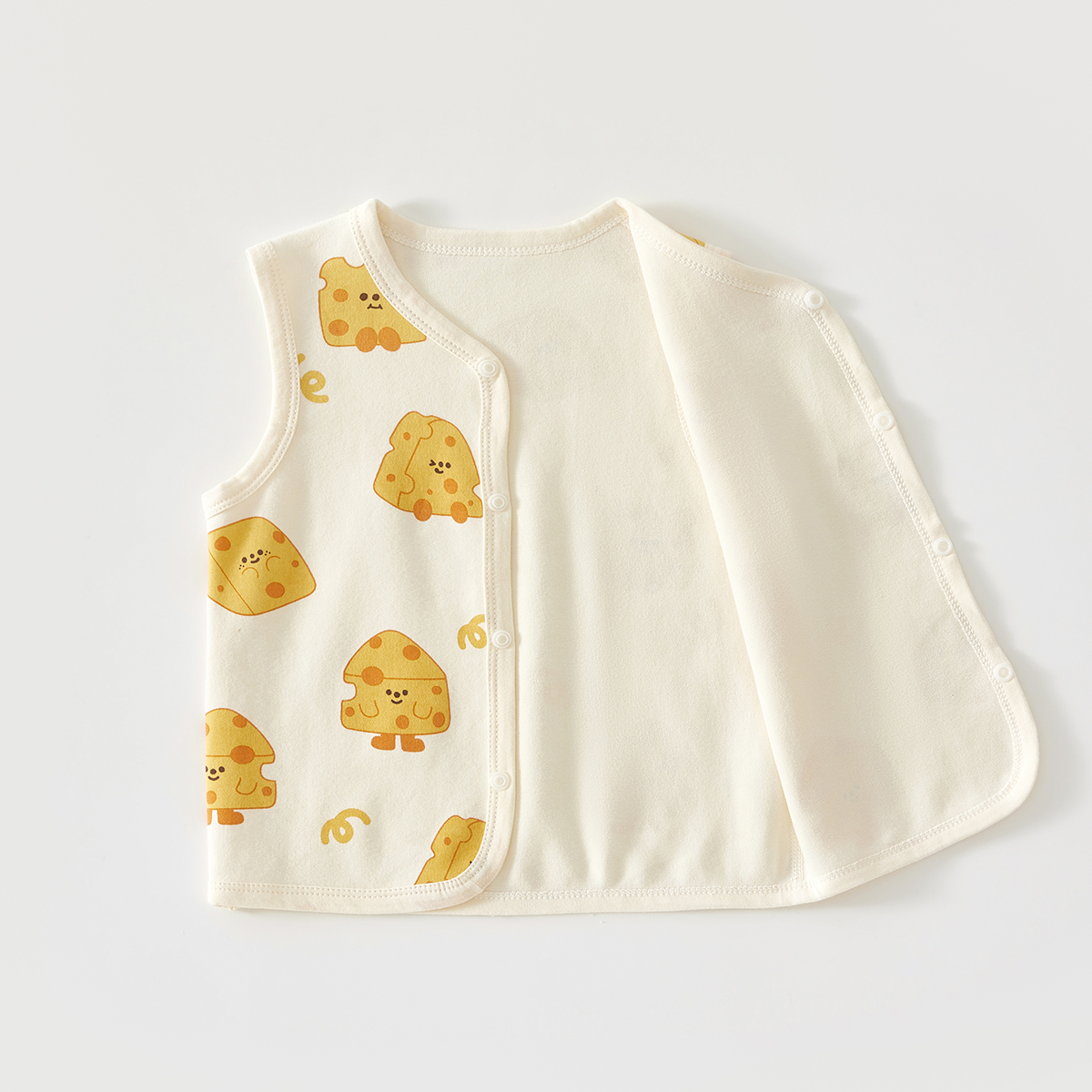 秋冬婴童舒绒单层【芝士-D家-繁星点点】马甲