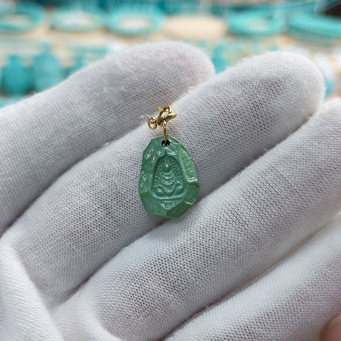 绿松石珠宝奇石未镶嵌