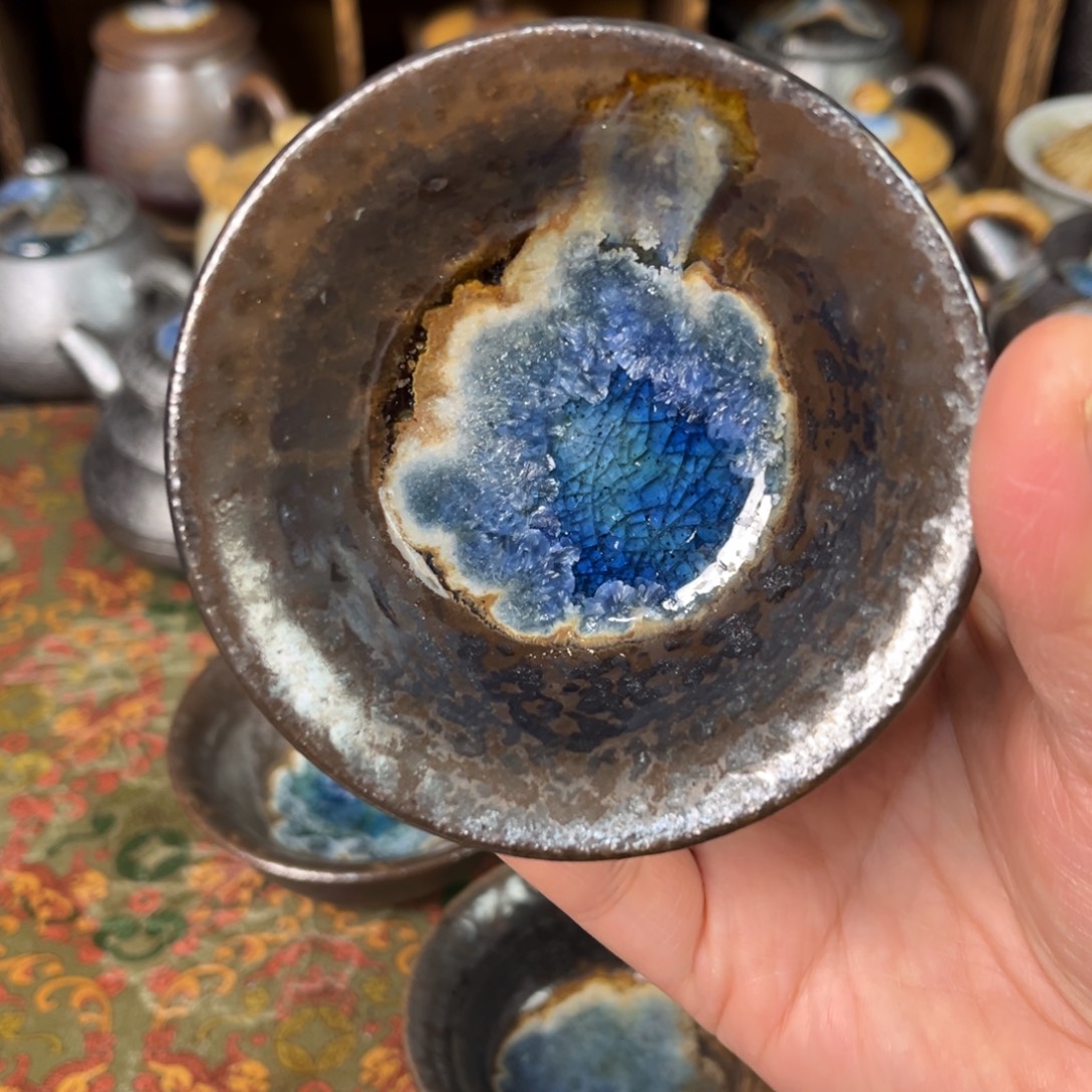 @***鲤柴烧茶器柴烧茶器