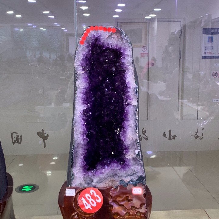 紫晶大型摆件（非配饰）未镶嵌