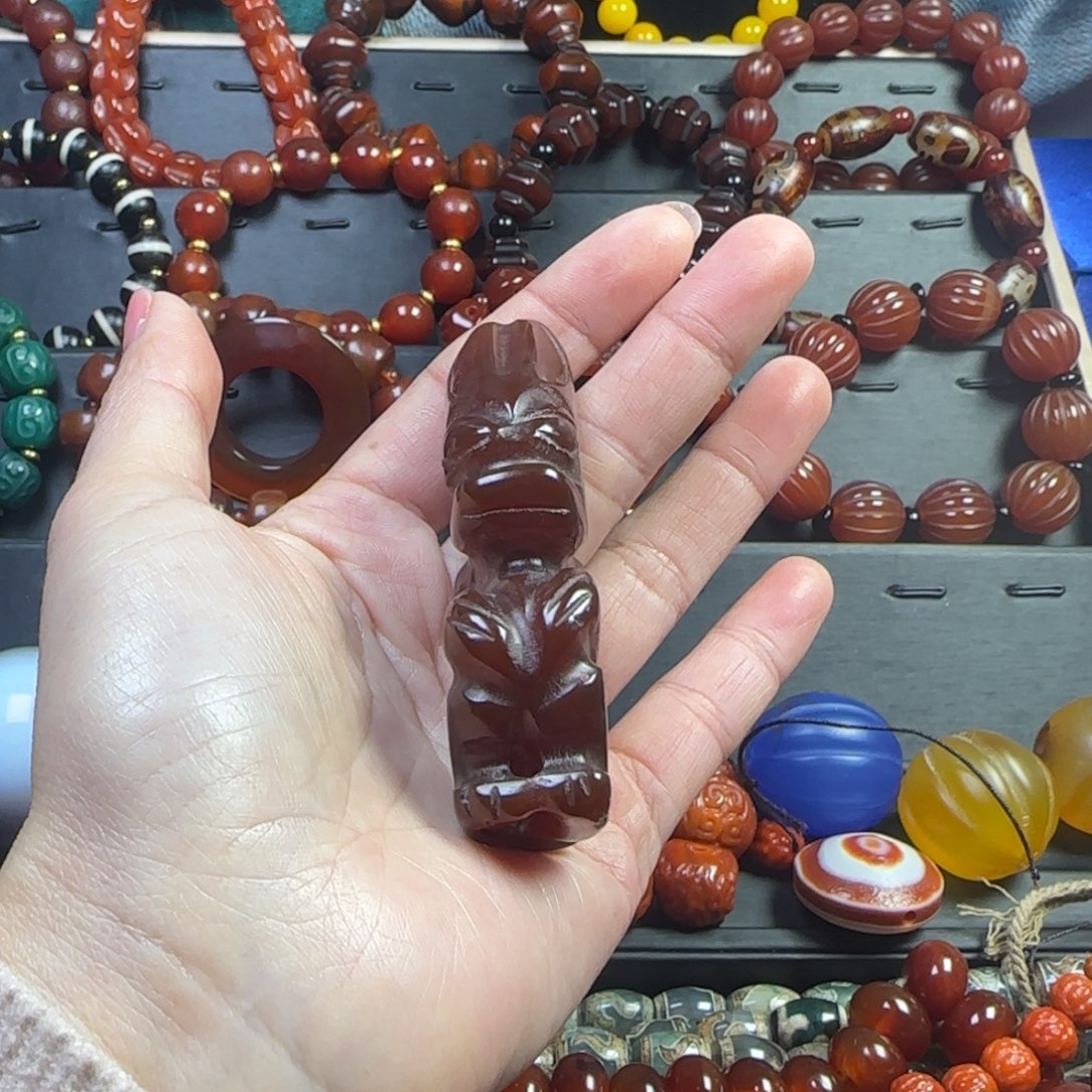 未镶嵌1玛瑙/玉髓喜**多