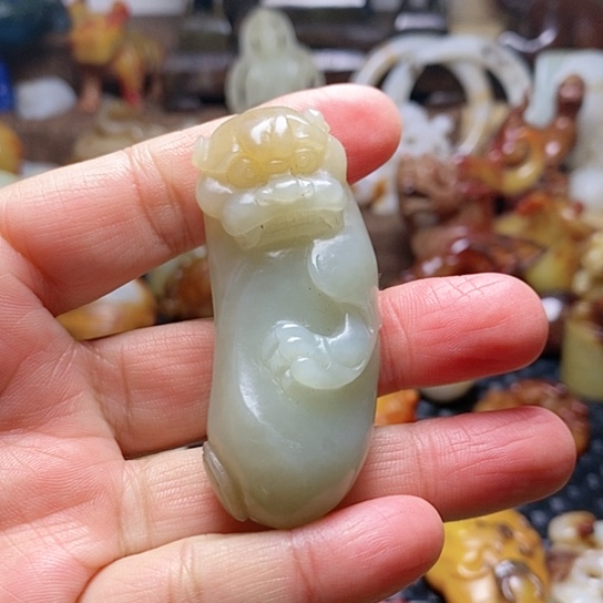 和田玉把件未镶嵌