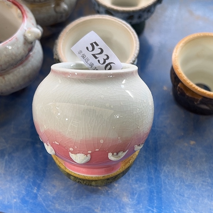 口5 手工花盆满30包邮