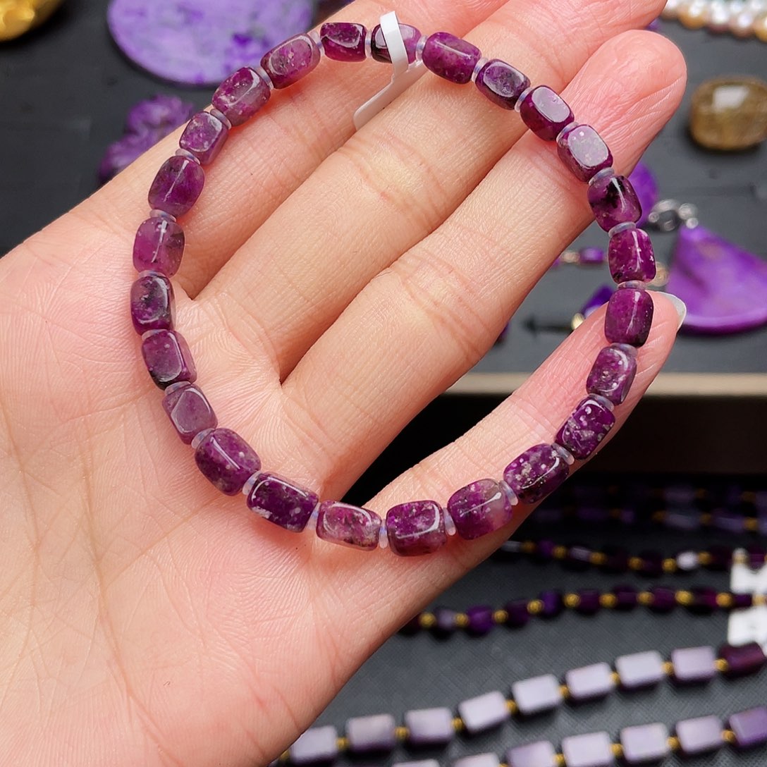 苏纪石（舒俱来）手链未镶嵌