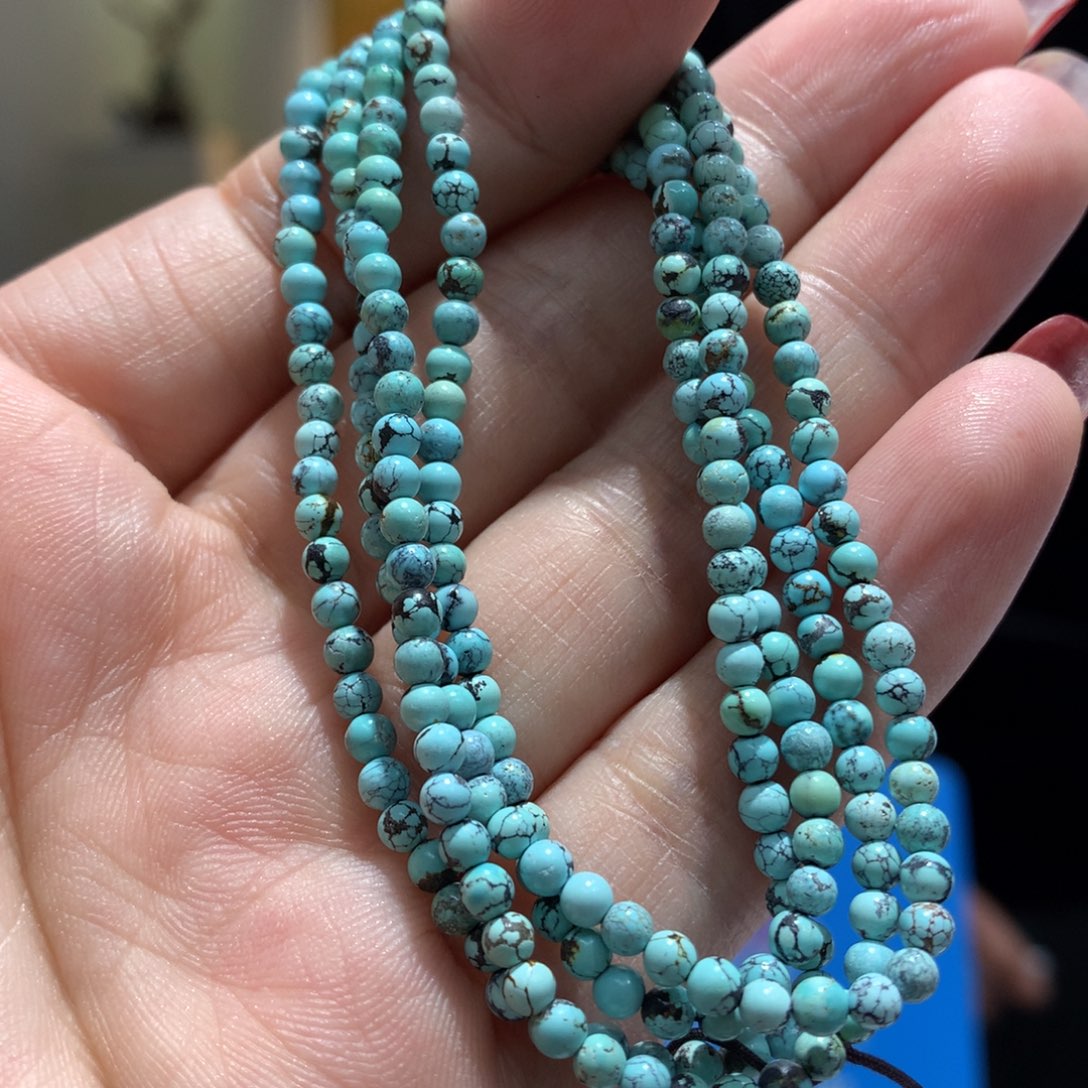 绿松石长链未镶嵌