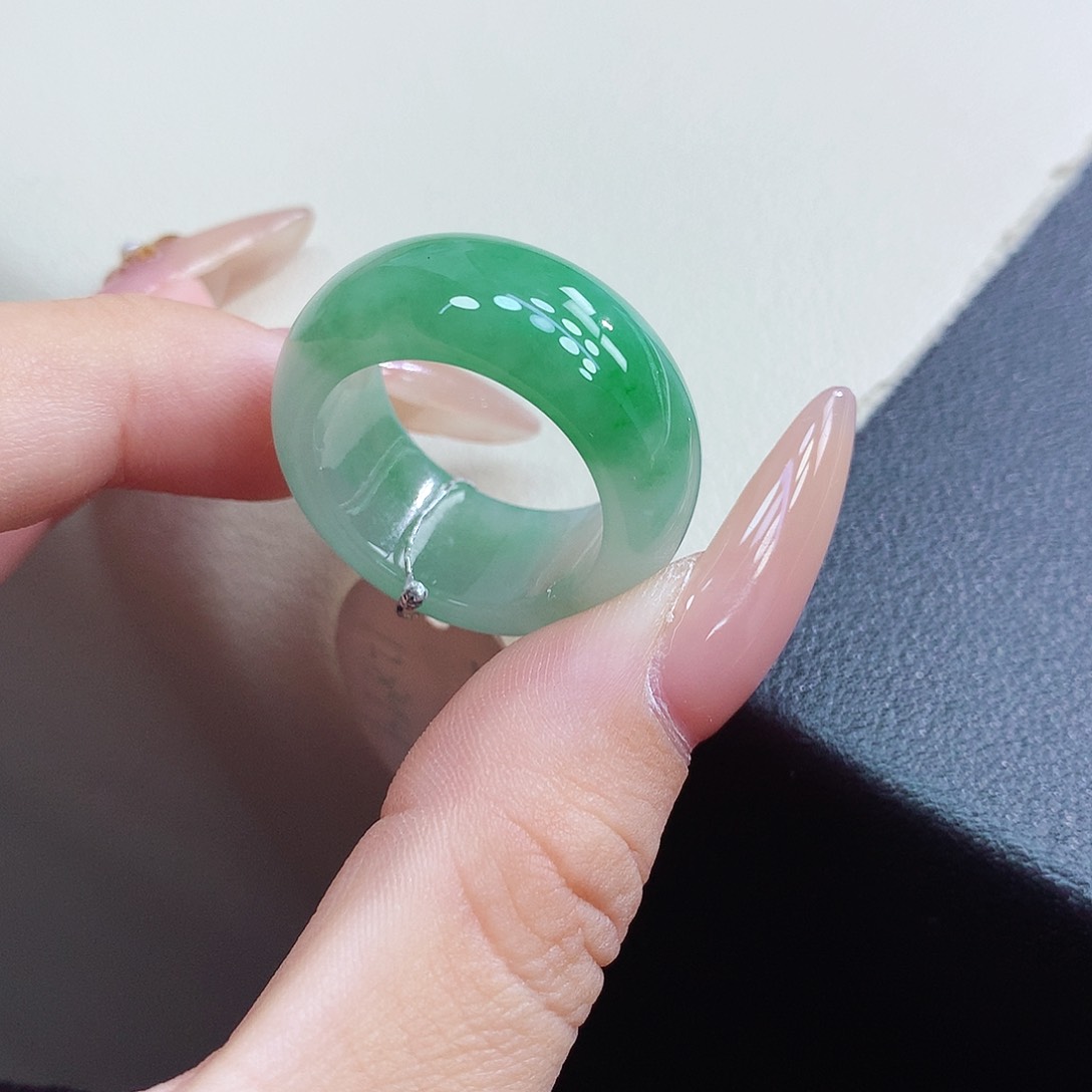 未镶嵌戒指翡翠23号