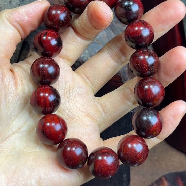 手串/手链小叶紫檀@***心手串