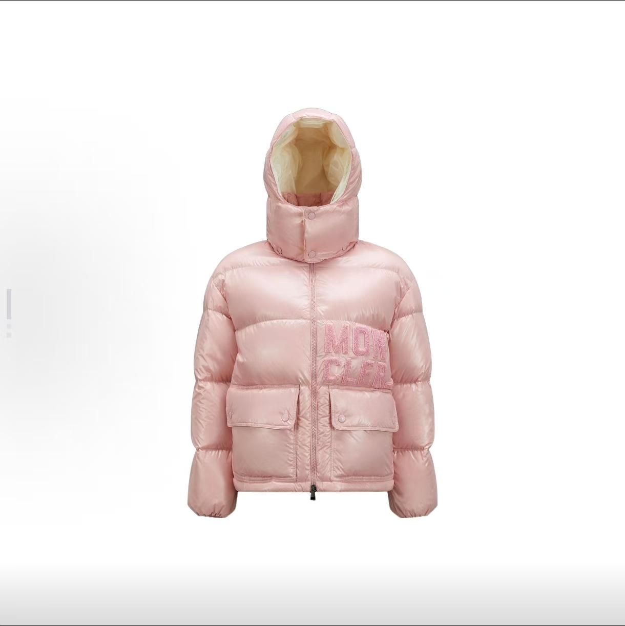 未使用 MONCLER MONCLER 女士粉色羽绒服 ohy02