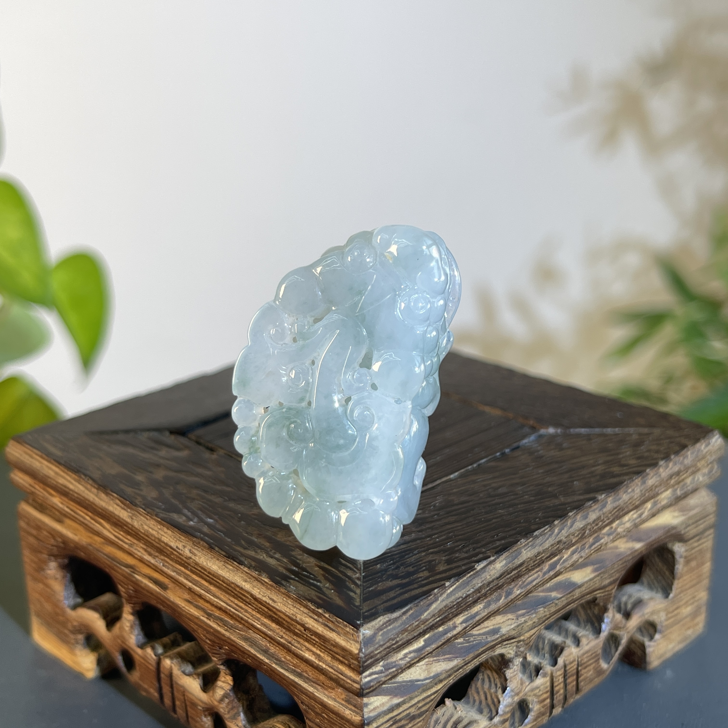 JXA23-108 天然缅甸A货翡翠 貔貅