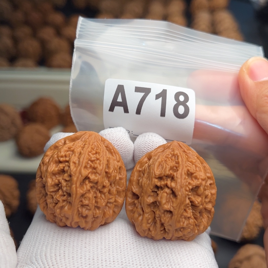 吊坠文玩核桃A718粗筋37