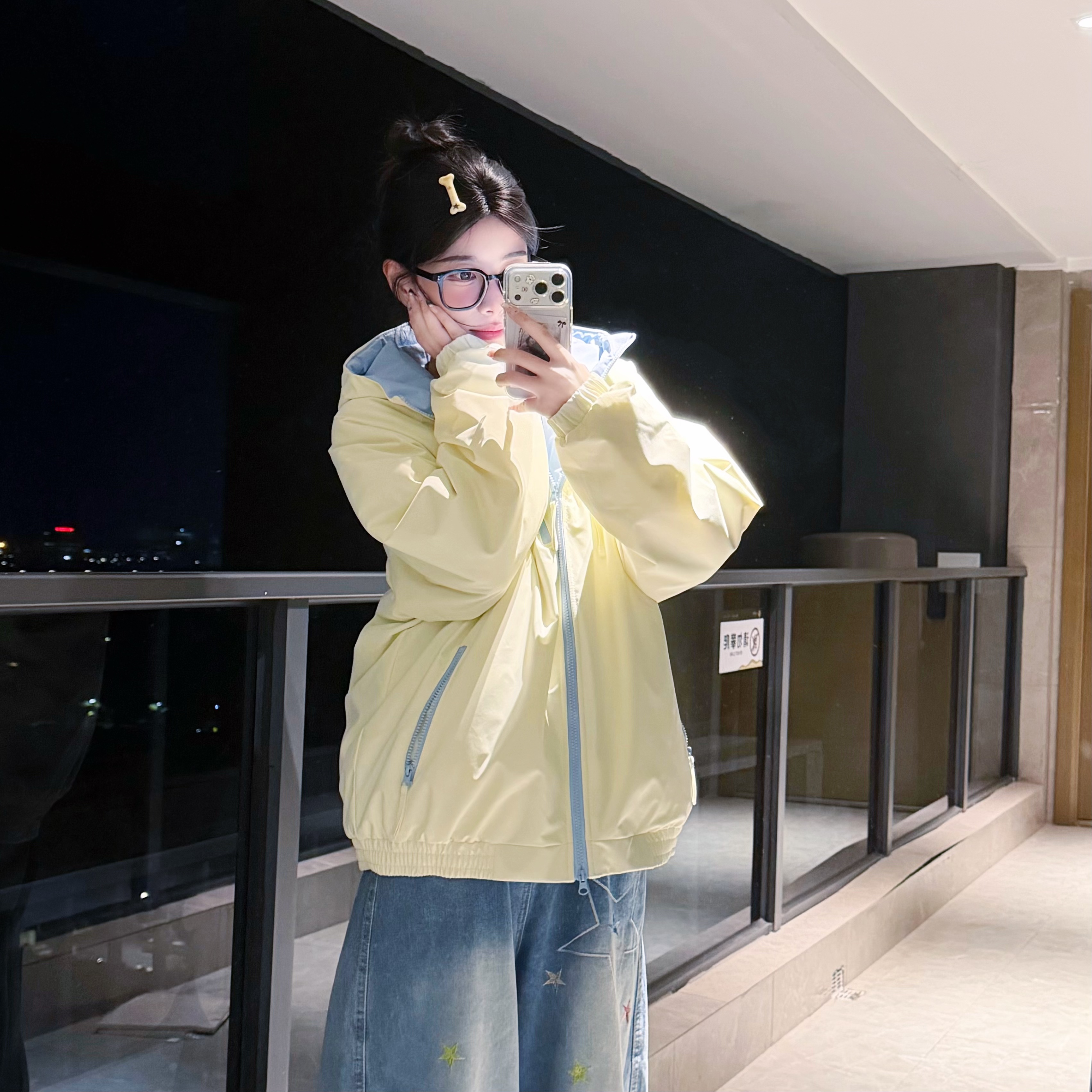 “冬日暖阳多巴胺” ！ 冬季新款户外宽松休闲运动情侣连帽夹棉棉服