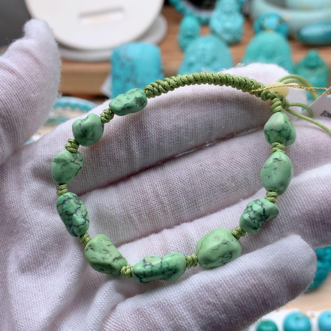 绿松石珠宝奇石未镶嵌