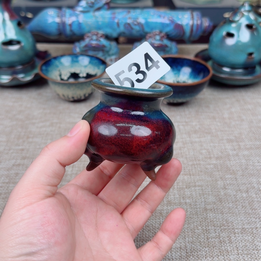 摆件陶瓷旧藏摆件