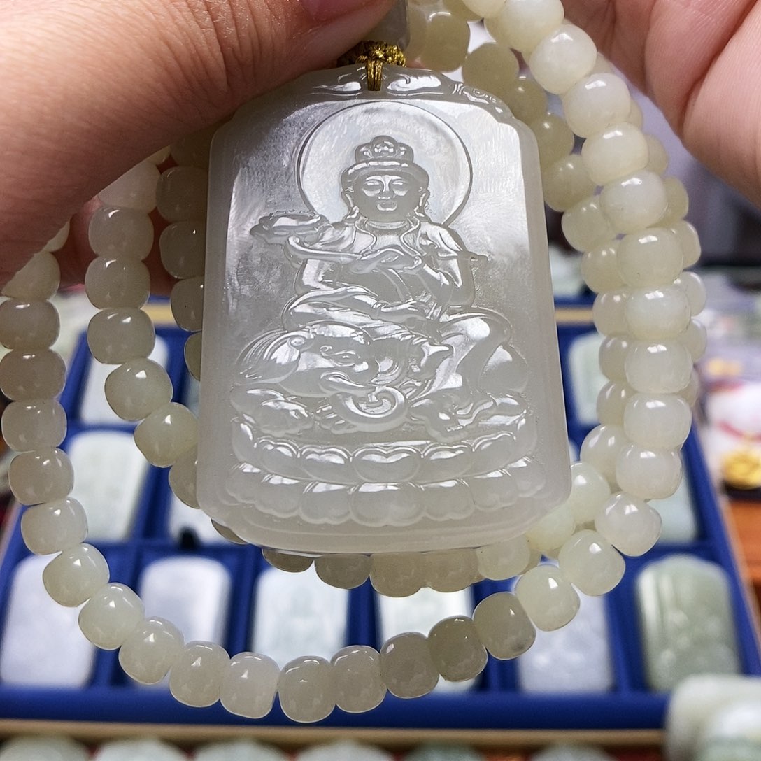 【闪购商品】和田玉颈饰未镶嵌一**秋