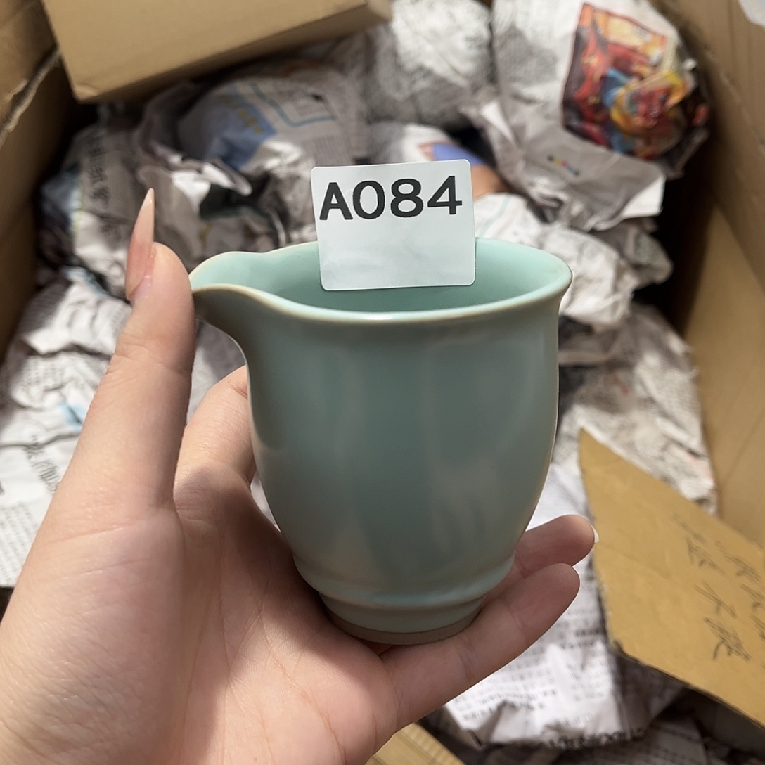 瓷片茶摆件工艺品摆件666