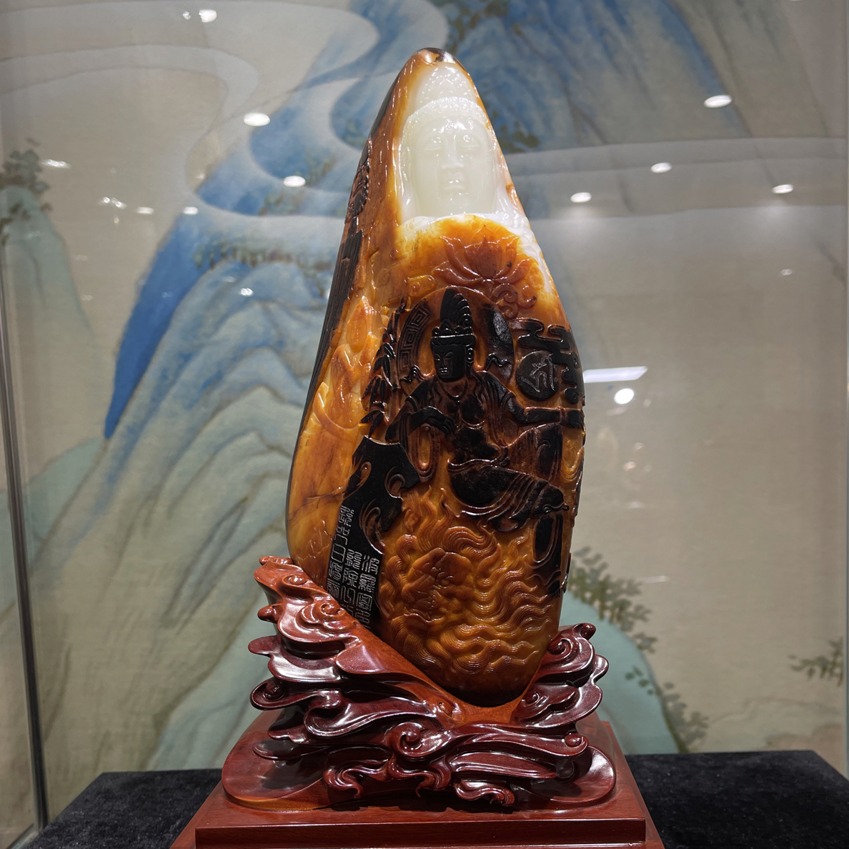 高端和田玉意境摆件