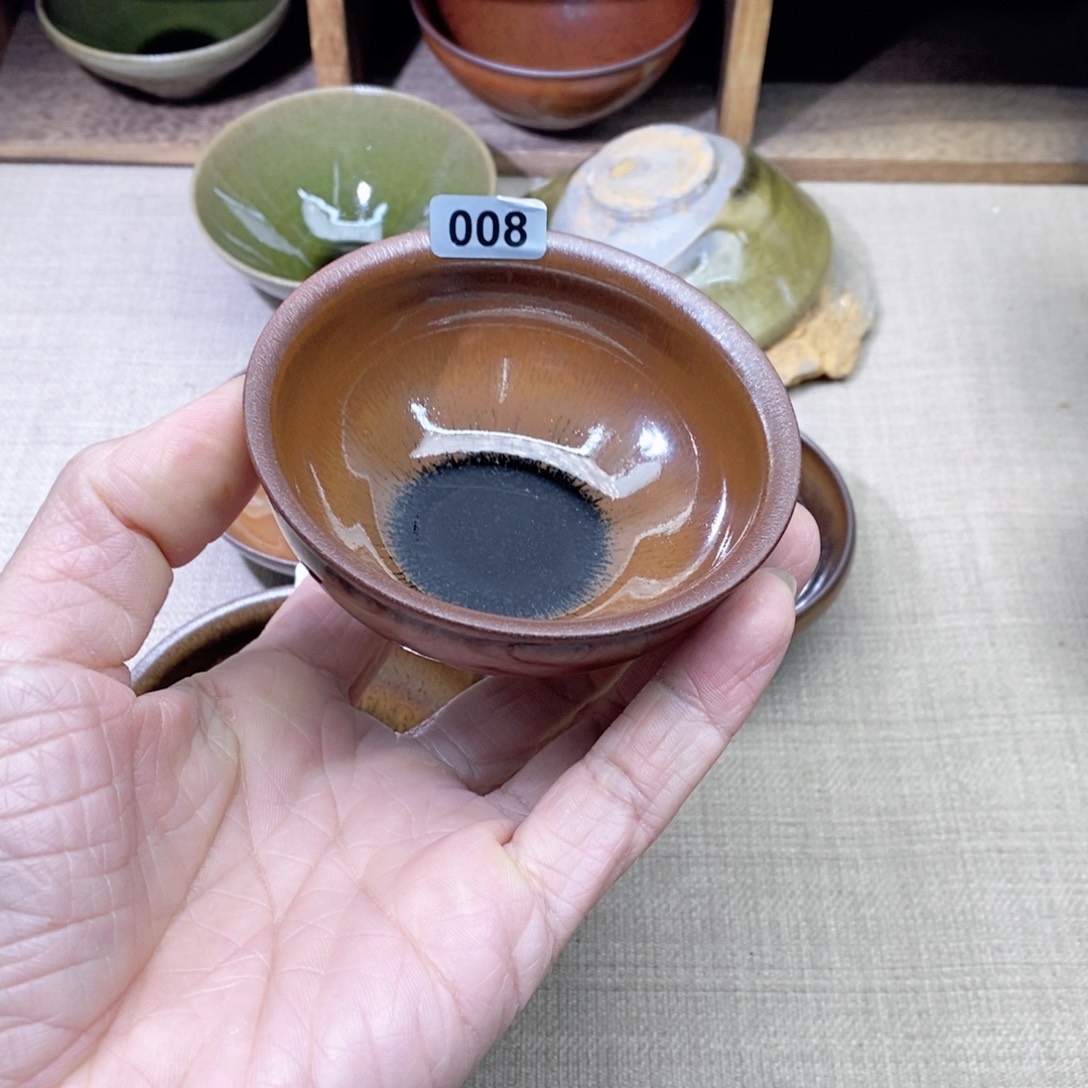 茶盏建盏主人杯漂亮008