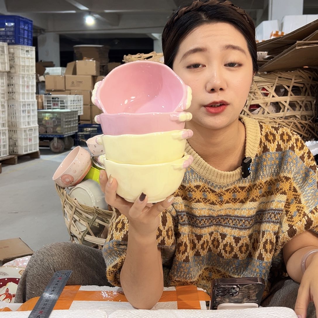 摆件潮州陶瓷工厂微瑕