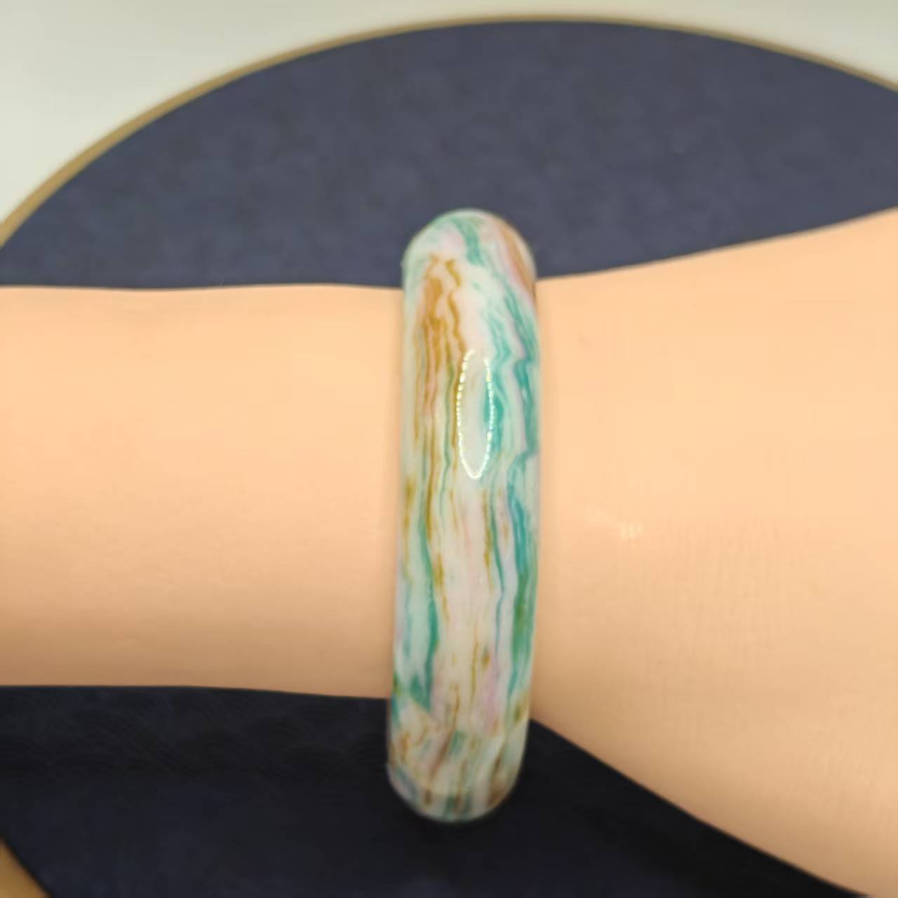 7号H161杉七彩时尚手镯